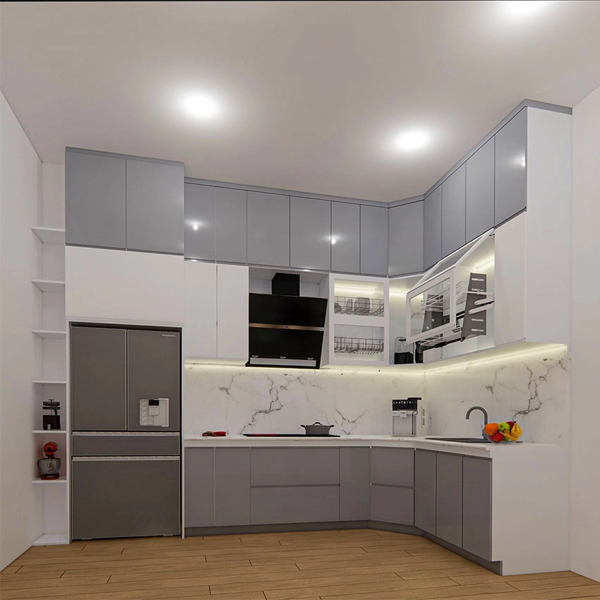 Giá đá mặt bếp chữ L